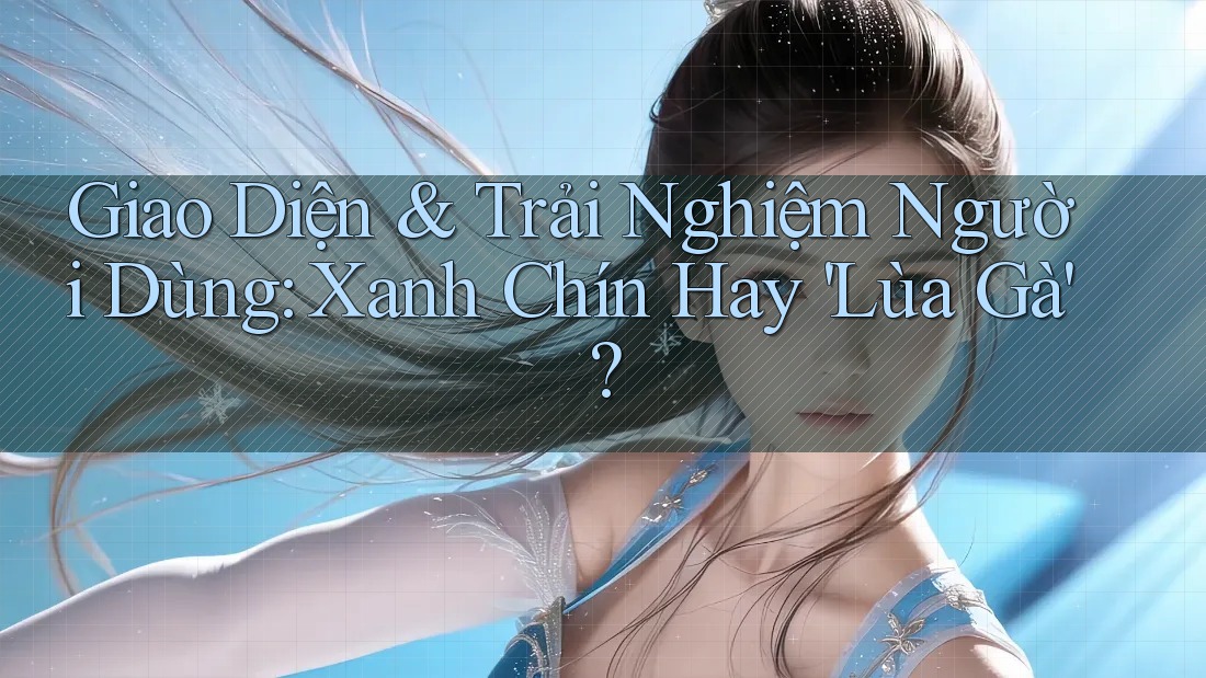 Giao Diện & Trải Nghiệm Người Dùng: Xanh Chín Hay 'Lùa Gà'?