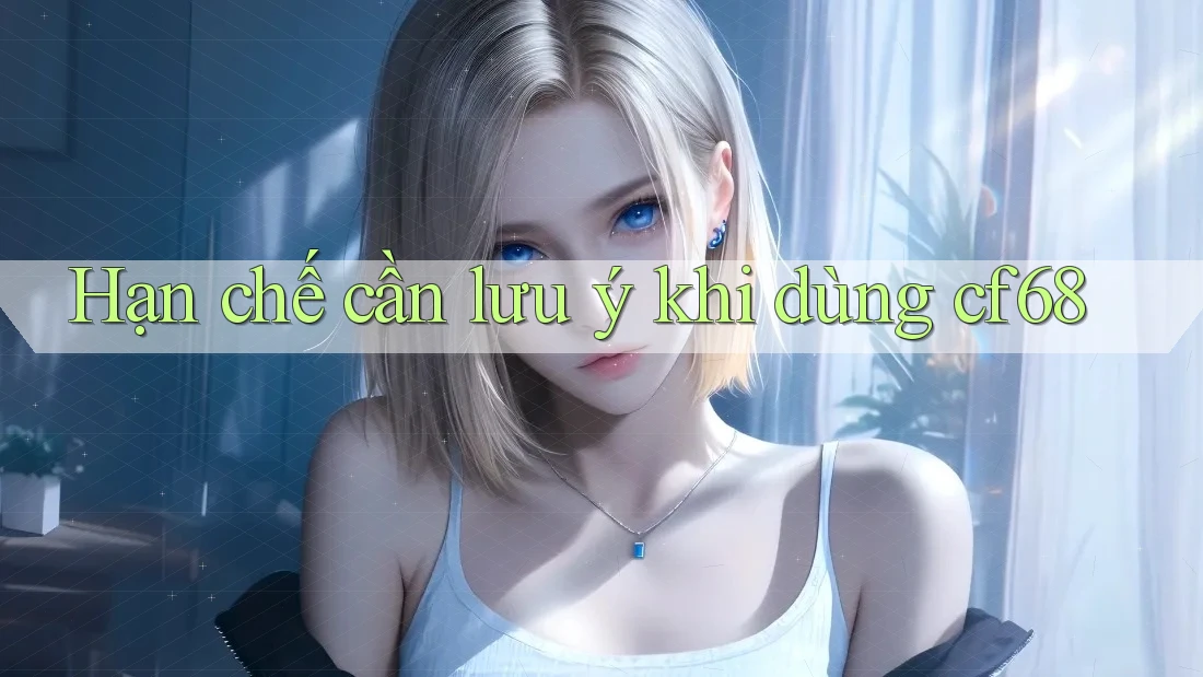 Hạn chế cần lưu ý khi dùng cf68