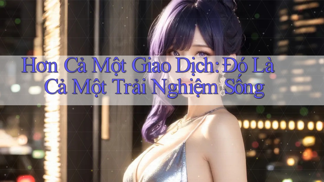 Hơn Cả Một Giao Dịch: Đó Là Cả Một Trải Nghiệm Sống Hơn Cả Một Giao Dịch: Đó Là Cả Một Trải Nghiệm Sống