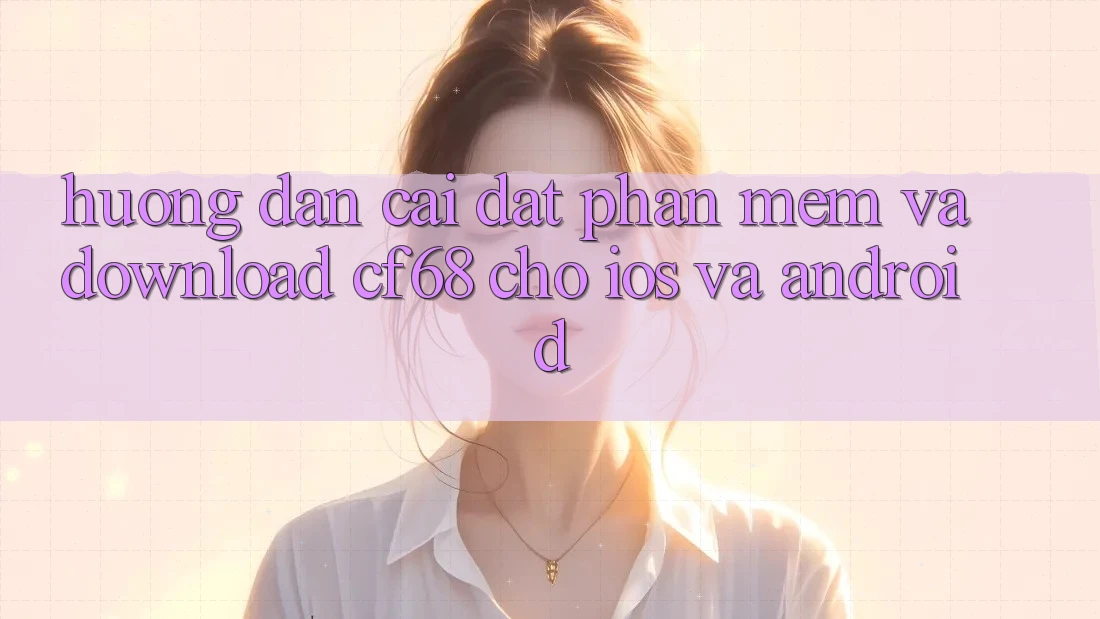Hướng Dẫn Cài đặt Phần mềm Và Download cf68 Cho iOS và Android