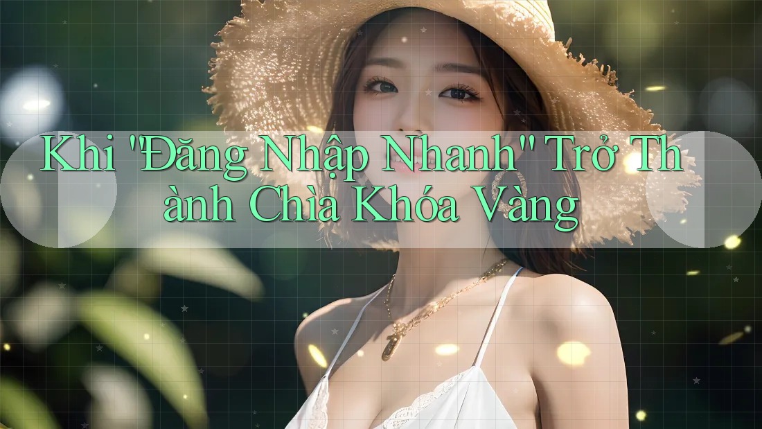 Khi “Đăng Nhập Nhanh” Trở Thành Chìa Khóa Vàng