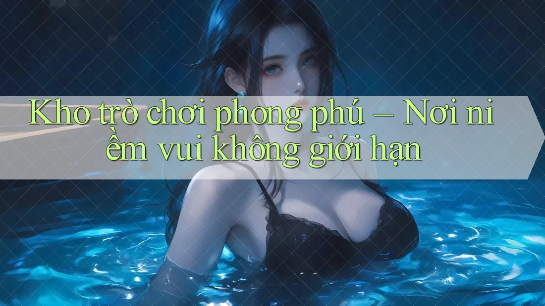 Kho trò chơi phong phú – Nơi niềm vui không giới hạn