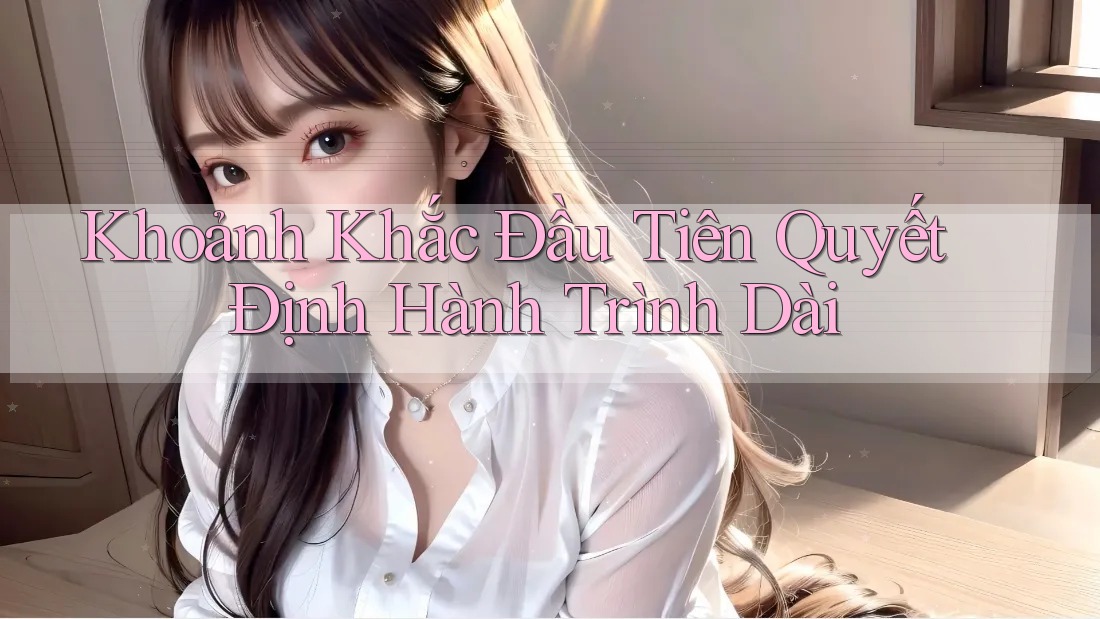 Khoảnh Khắc Đầu Tiên Quyết Định Hành Trình Dài