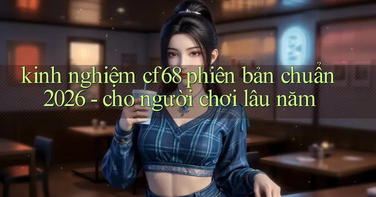 kinh nghiệm cf68 phiên bản chuẩn 2026   cho người chơi lâu năm