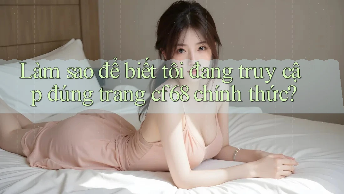 Làm sao để biết tôi đang truy cập đúng trang cf68 chính thức?