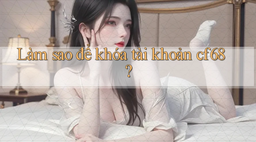 Làm sao để khóa tài khoản cf68? Làm sao để khóa tài khoản cf68?