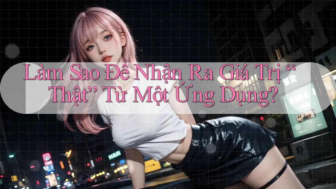 Làm Sao Để Nhận Ra Giá Trị “Thật” Từ Một Ứng Dụng?