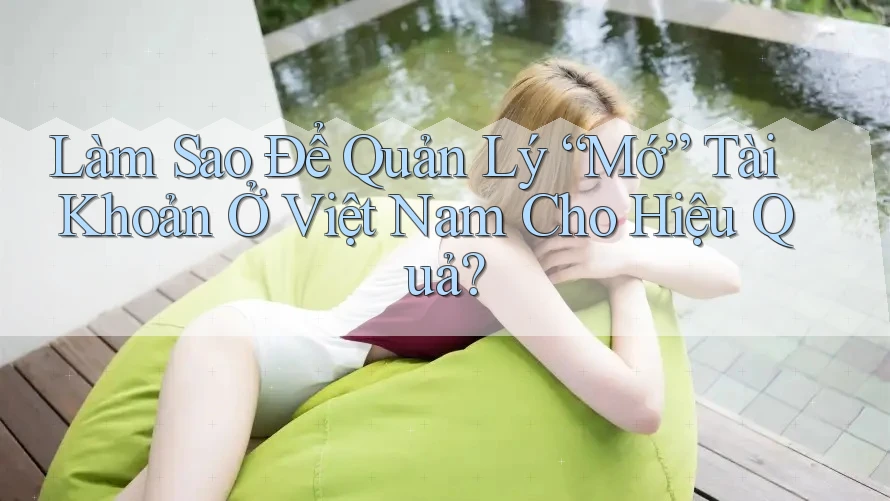 Làm Sao Để Quản Lý “Mớ” Tài Khoản Ở Việt Nam Cho Hiệu Quả?