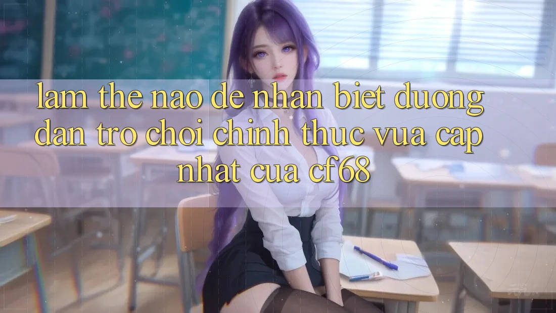 Làm Thế Nào Để Nhận Biết Đường dẫn Trò chơi Chính Thức Vừa cập nhật Của cf68?