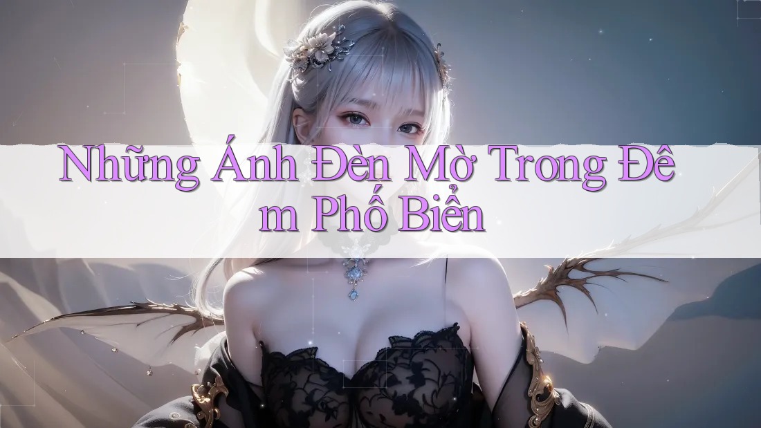 Những Ánh Đèn Mờ Trong Đêm Phố Biển