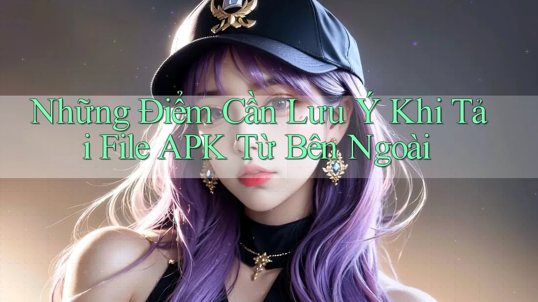 Những Điểm Cần Lưu Ý Khi Tải File APK Từ Bên Ngoài