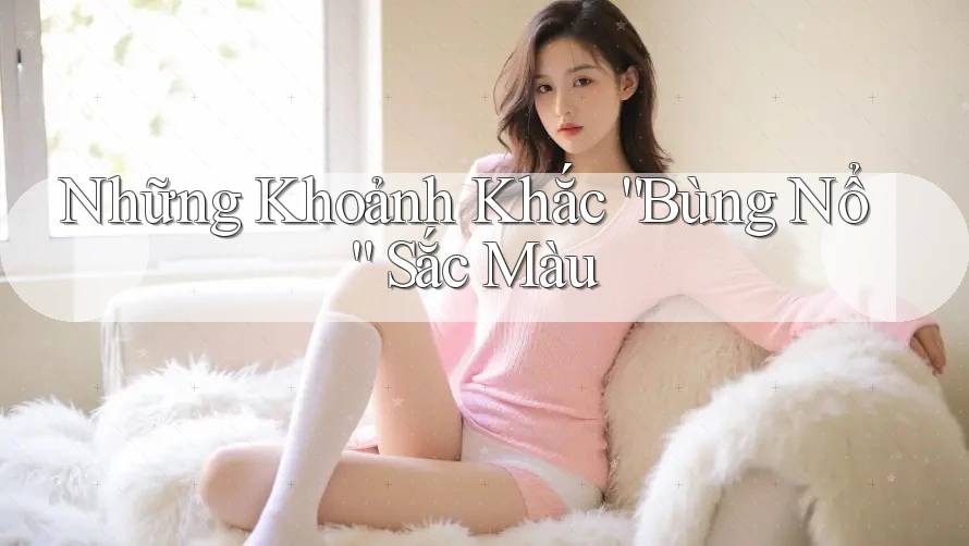Những Khoảnh Khắc “Bùng Nổ” Sắc Màu Những Khoảnh Khắc “Bùng Nổ” Sắc Màu