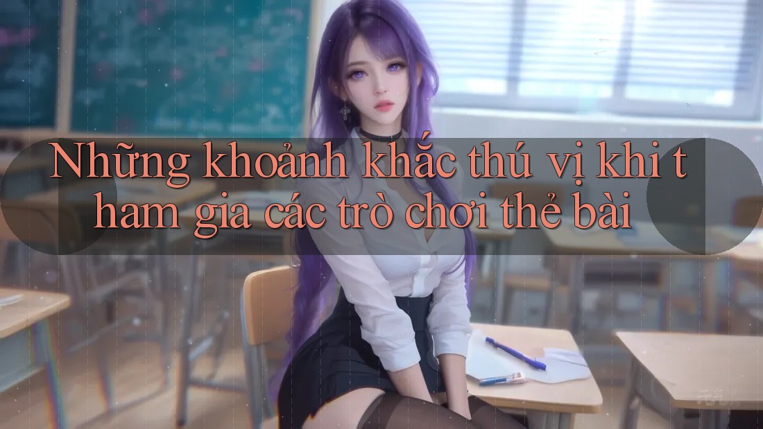 Những khoảnh khắc thú vị khi tham gia các trò chơi thẻ bài