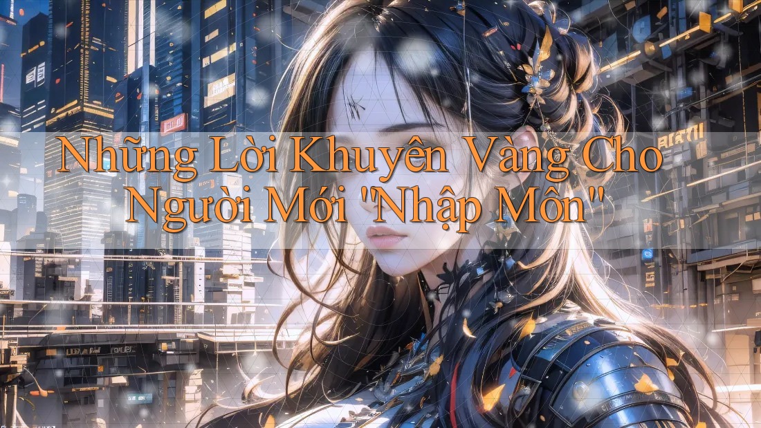 Những Lời Khuyên Vàng Cho Người Mới “Nhập Môn”