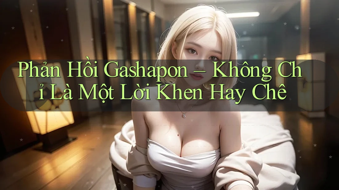 Phản Hồi Gashapon – Không Chỉ Là Một Lời Khen Hay Chê