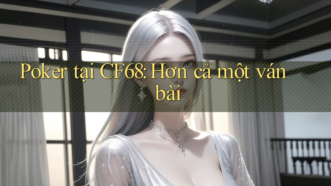 Poker tại CF68: Hơn cả một ván bài