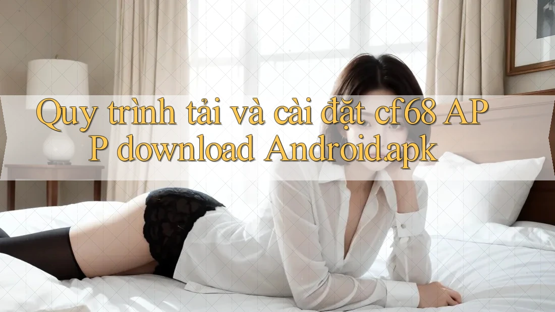 Quy trình tải và cài đặt cf68 APP download Android. apk