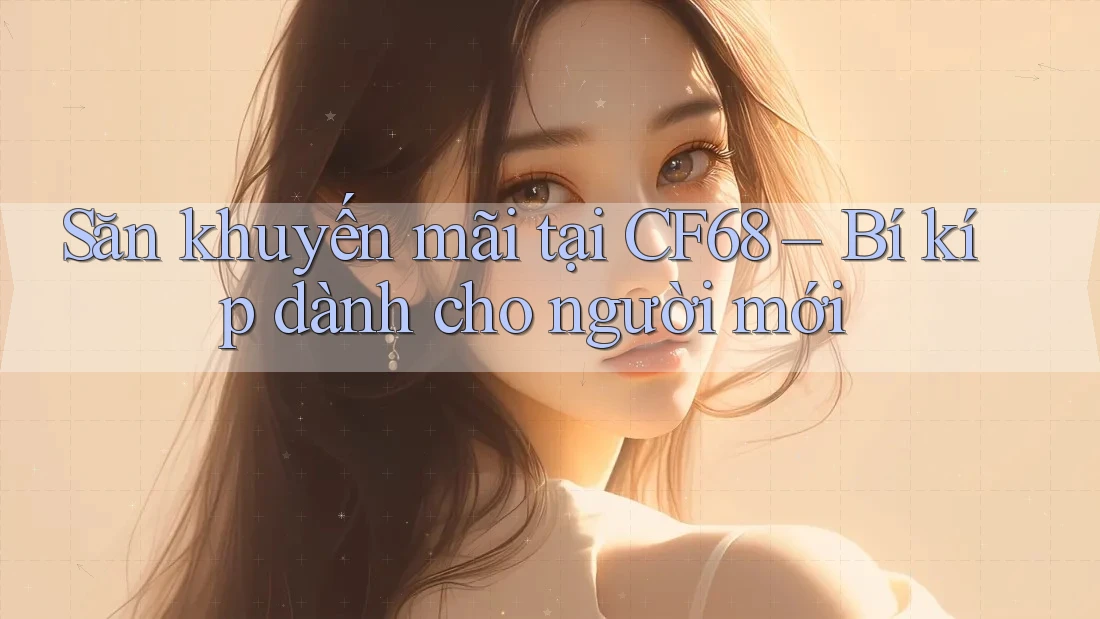 Săn khuyến mãi tại CF68 – Bí kíp dành cho người mới