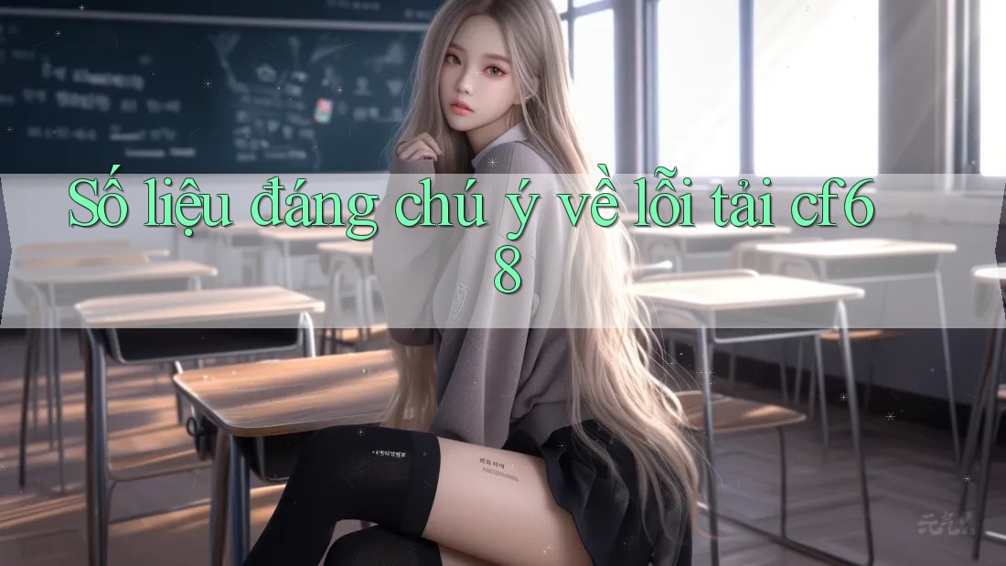 Số liệu đáng chú ý về lỗi tải cf68