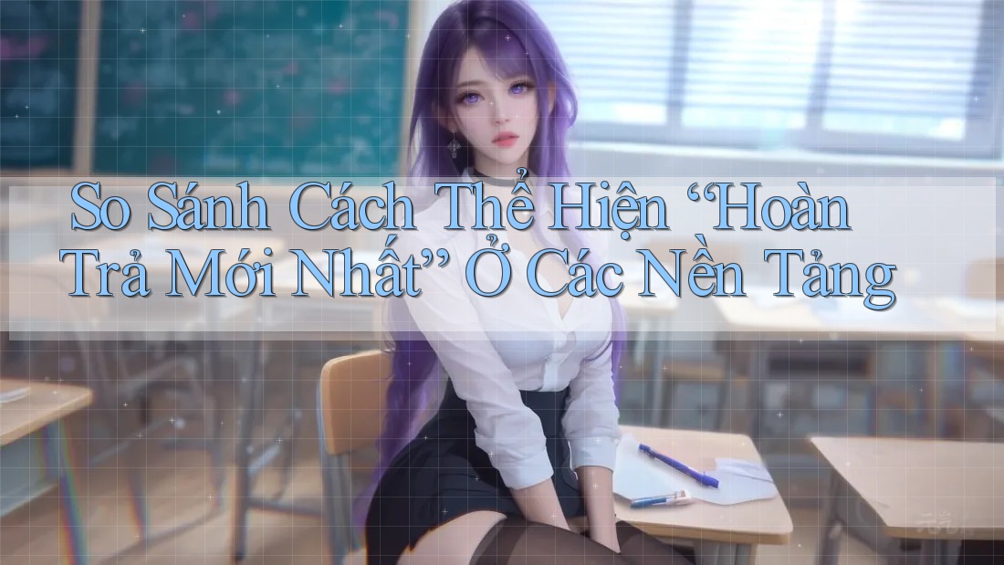 So Sánh Cách Thể Hiện “Hoàn Trả Mới Nhất” Ở Các Nền Tảng So Sánh Cách Thể Hiện “Hoàn Trả Mới Nhất” Ở Các Nền Tảng