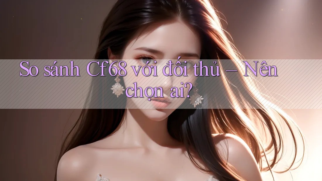 So sánh Cf68 với đối thủ – Nên chọn ai?