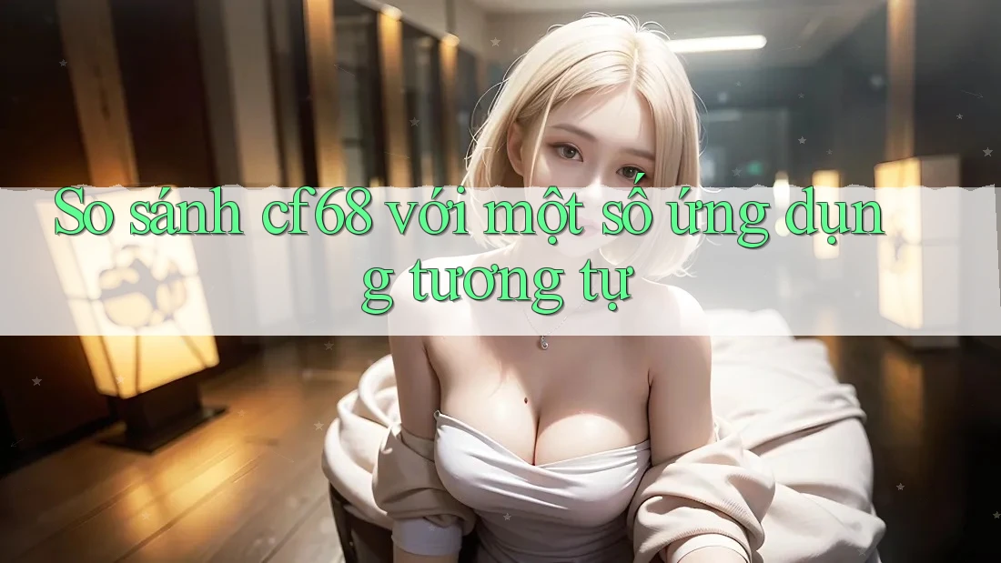 So sánh cf68 với một số ứng dụng tương tự