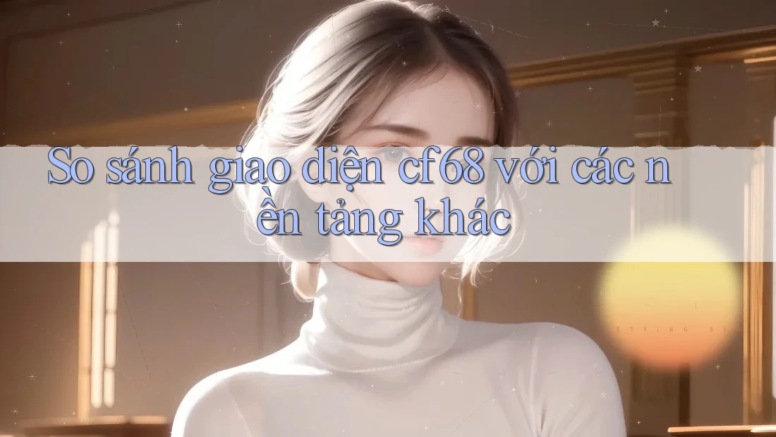 So sánh giao diện cf68 với các nền tảng khác So sánh giao diện cf68 với các nền tảng khác