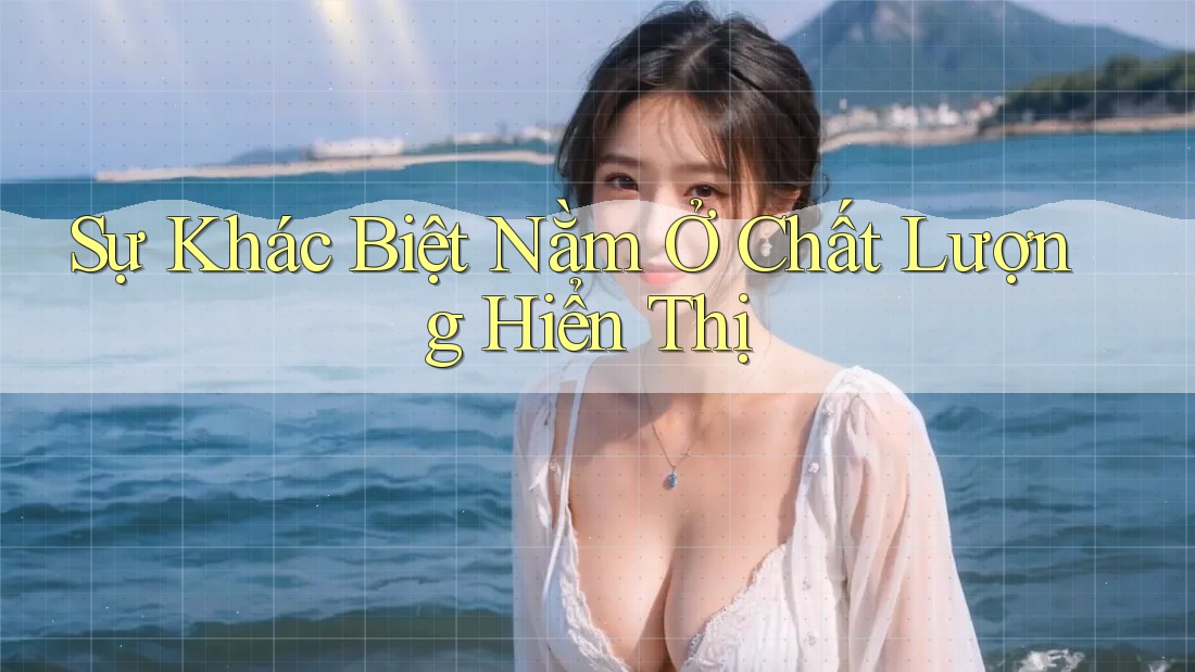 Sự Khác Biệt Nằm Ở Chất Lượng Hiển Thị