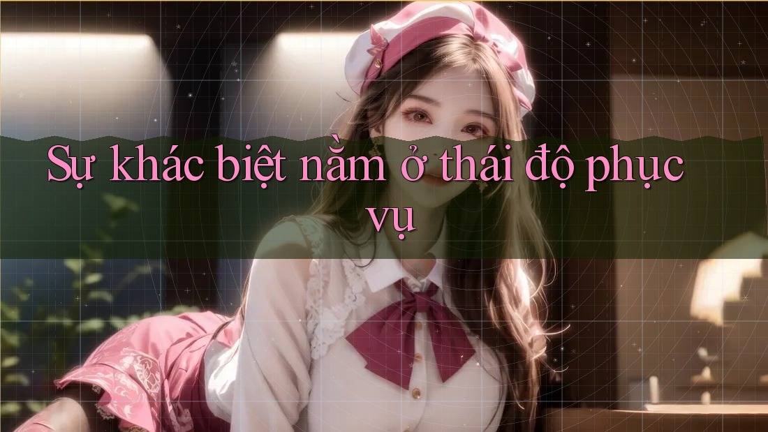 Sự khác biệt nằm ở thái độ phục vụ