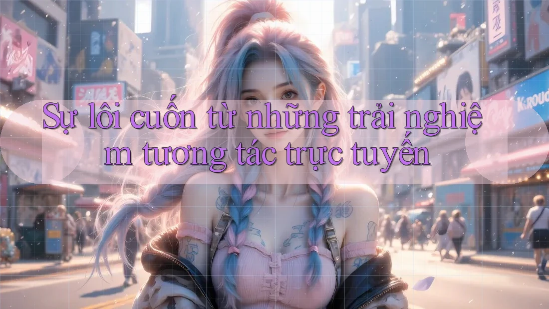 Sự lôi cuốn từ những trải nghiệm tương tác trực tuyến