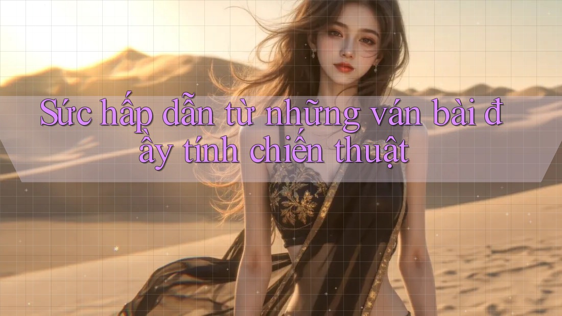 Sức hấp dẫn từ những ván bài đầy tính chiến thuật