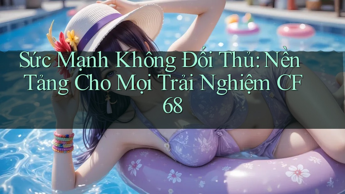 Sức Mạnh Không Đối Thủ: Nền Tảng Cho Mọi Trải Nghiệm CF68