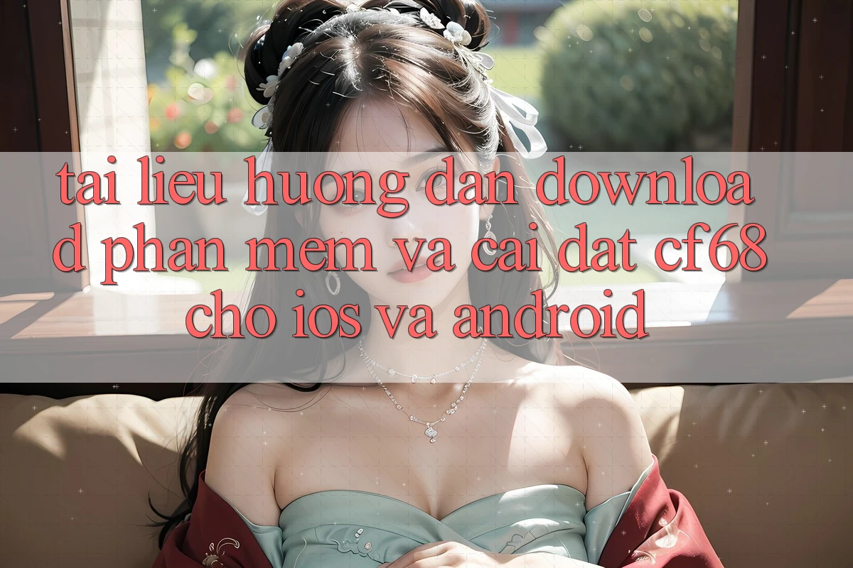 Tài liệu hướng dẫn Download Phần mềm Và Cài Đặt cf68 Cho iOS và Android