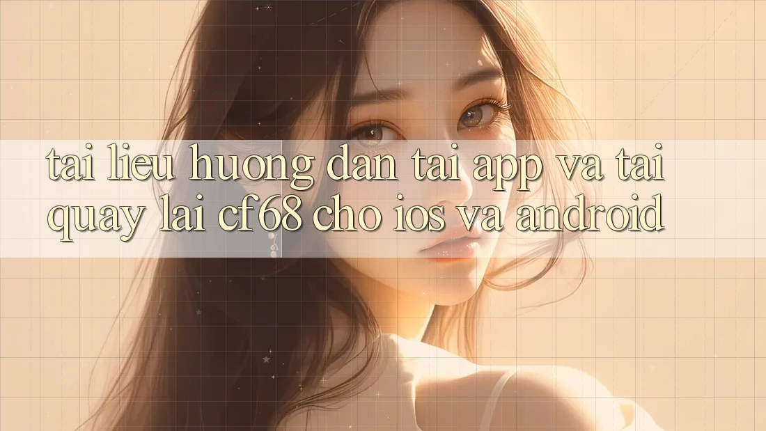Tài liệu hướng dẫn Tải App Và Tải quay lại cf68 Cho iOS và Android
