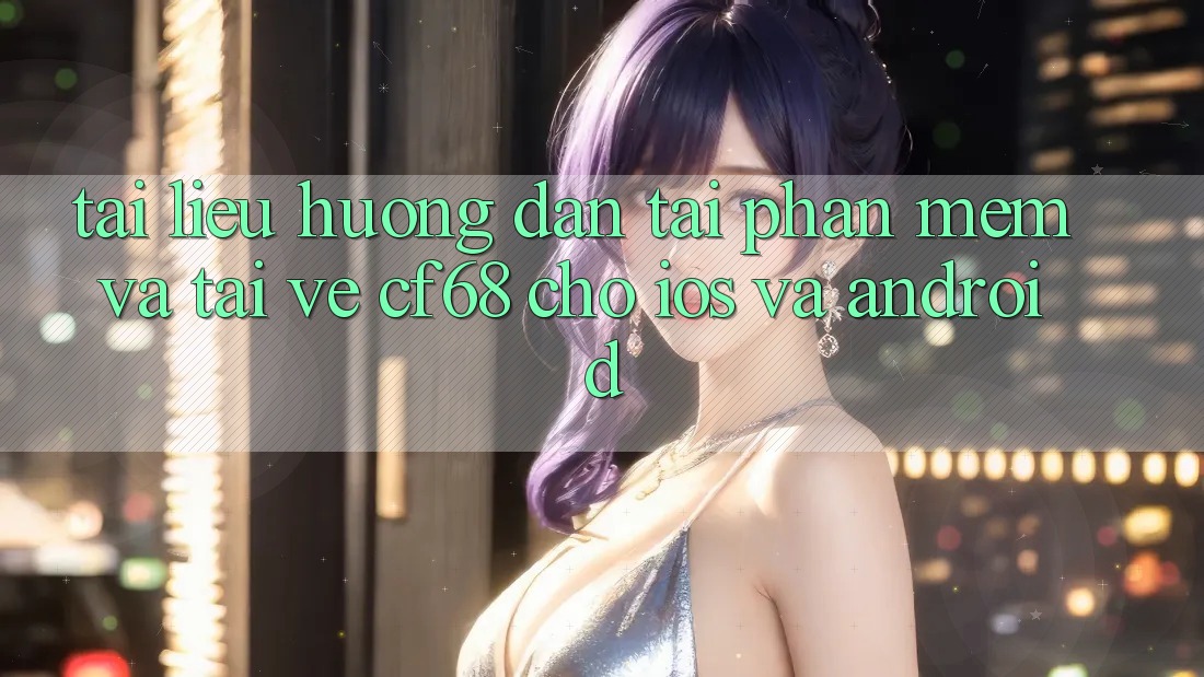 Tài liệu hướng dẫn Tải Phần mềm Và Tải về cf68 Cho iOS và Android