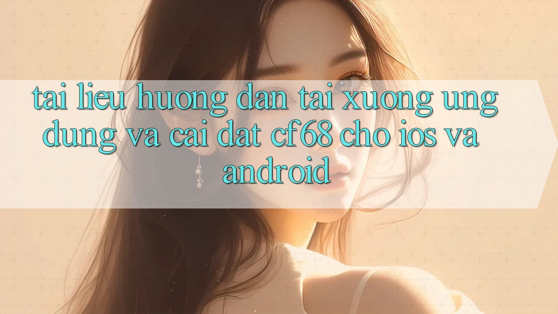 Tài liệu hướng dẫn Tải xuống Ứng dụng Và Cài Đặt cf68 Cho iOS và Android Tài liệu hướng dẫn Tải xuống Ứng dụng Và Cài Đặt cf68 Cho iOS và Android