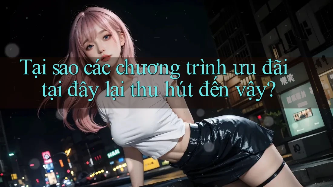 Tại sao các chương trình ưu đãi tại đây lại thu hút đến vậy?