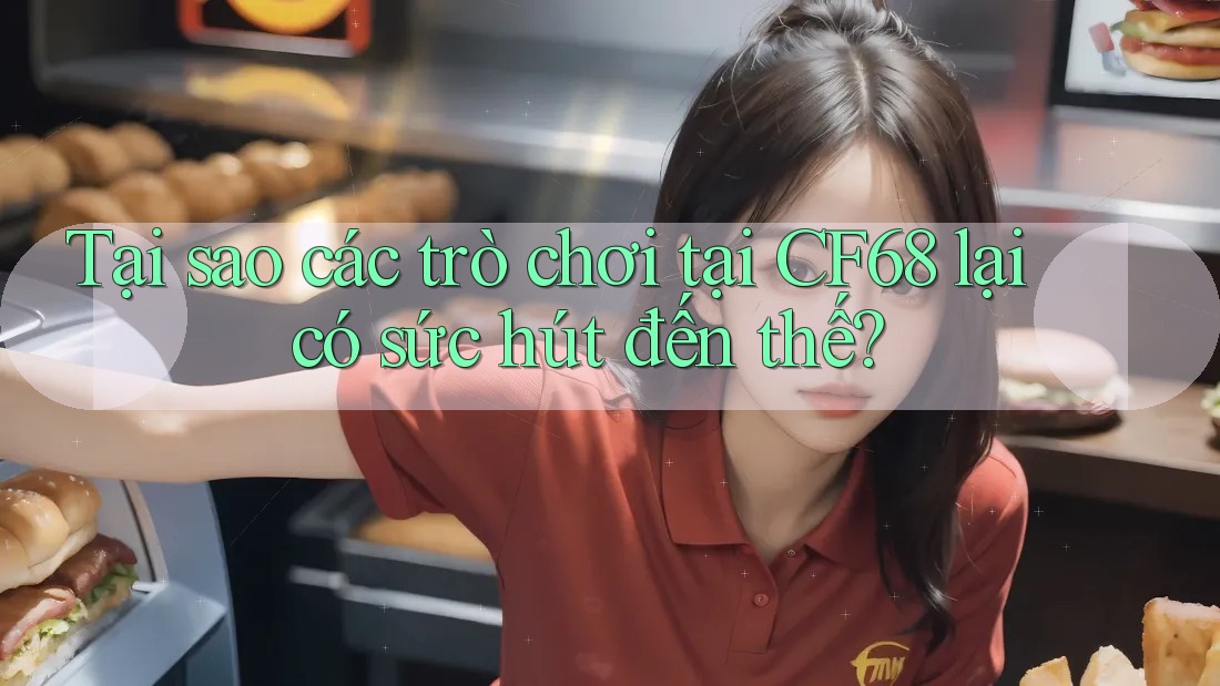 Tại sao các trò chơi tại CF68 lại có sức hút đến thế?