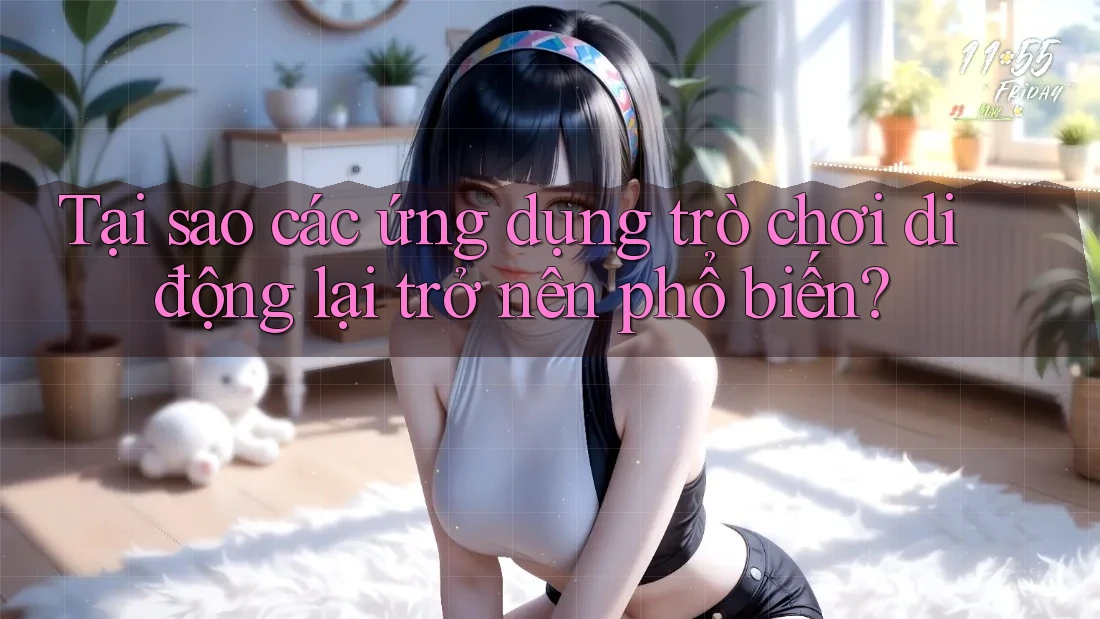 Tại sao các ứng dụng trò chơi di động lại trở nên phổ biến? Tại sao các ứng dụng trò chơi di động lại trở nên phổ biến?