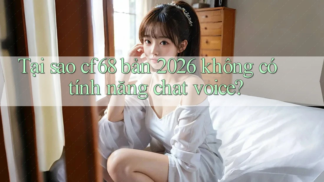 Tại sao cf68 bản 2026 không có tính năng chat voice?