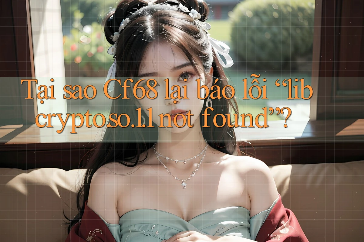 Tại sao Cf68 lại báo lỗi “libcrypto. so. 1. 1 not found”?