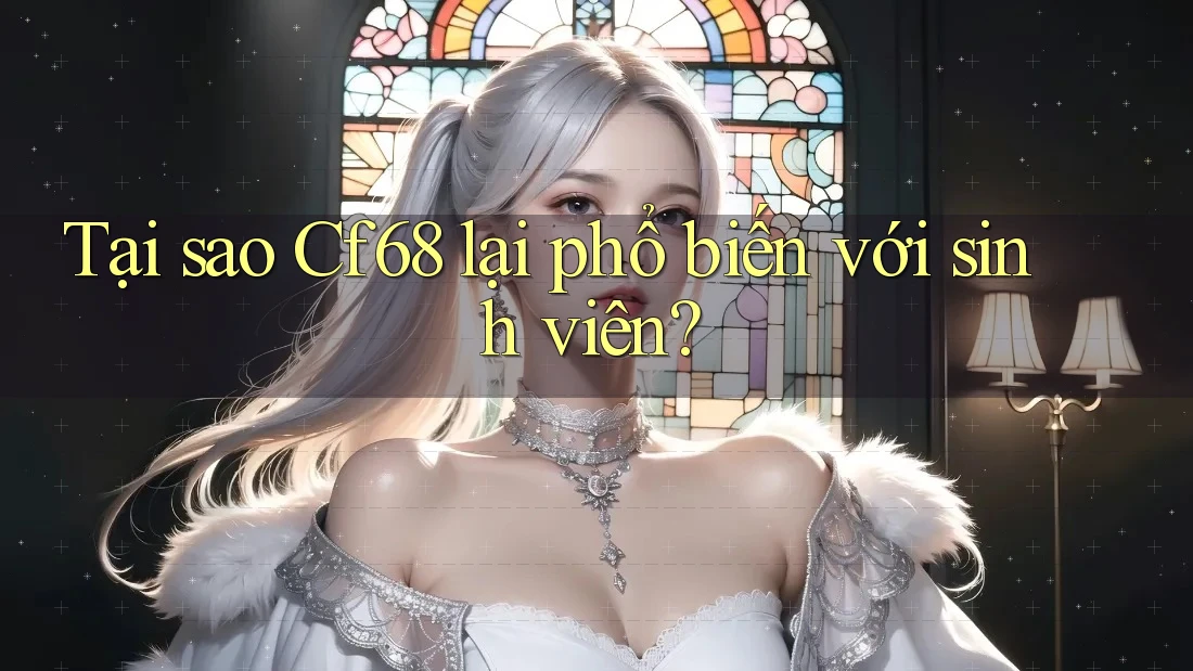 Tại sao Cf68 lại phổ biến với sinh viên?