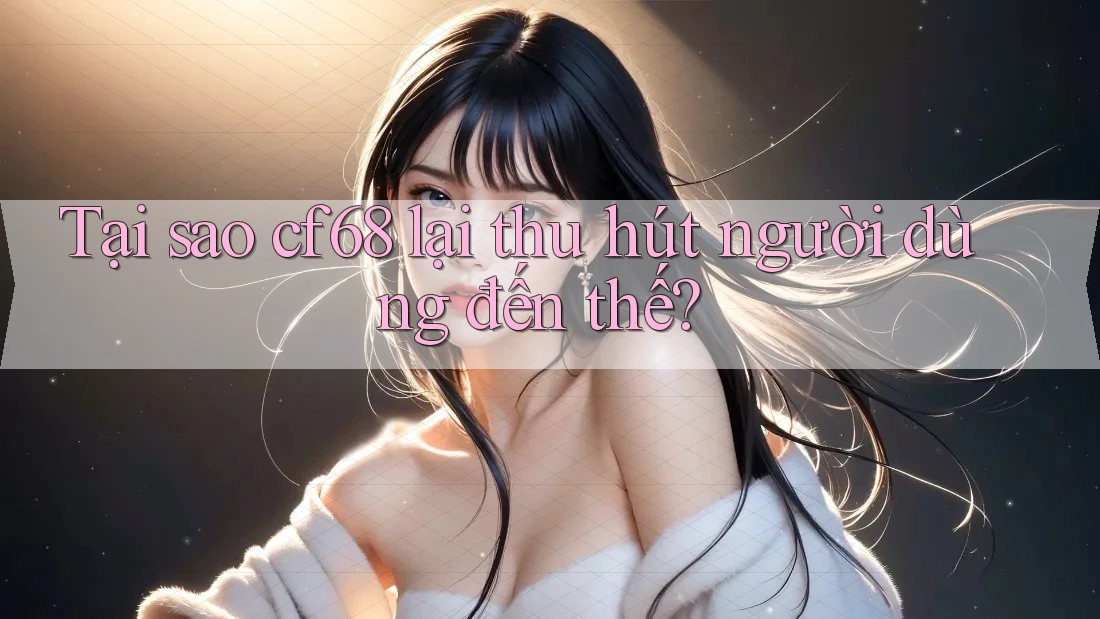 Tại sao cf68 lại thu hút người dùng đến thế? Tại sao cf68 lại thu hút người dùng đến thế?