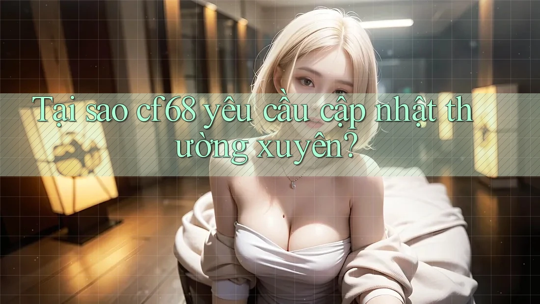Tại sao cf68 yêu cầu cập nhật thường xuyên? Tại sao cf68 yêu cầu cập nhật thường xuyên?