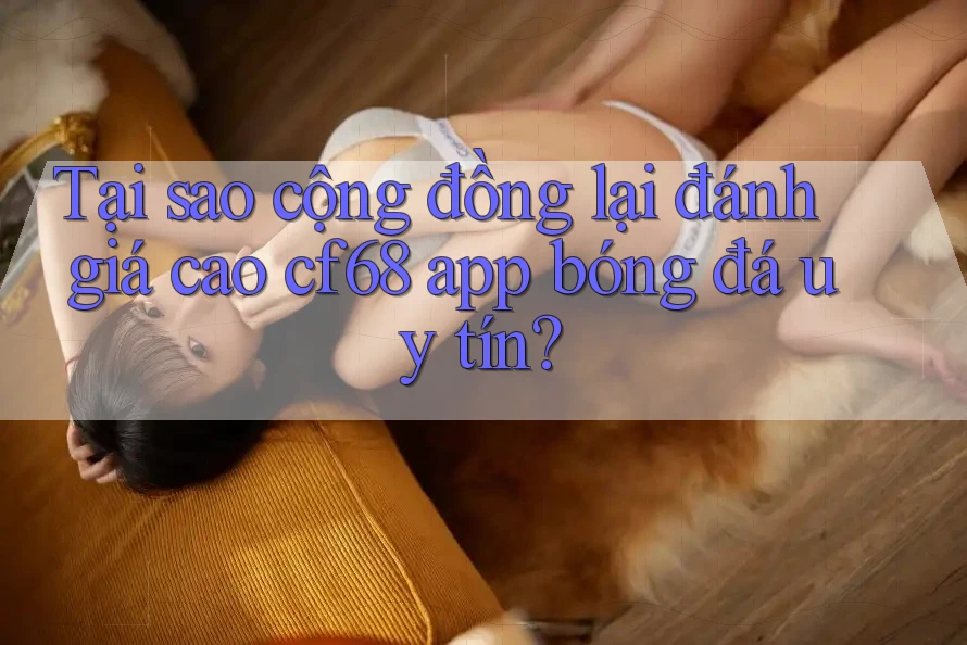 Tại sao cộng đồng lại đánh giá cao cf68 app bóng đá uy tín?