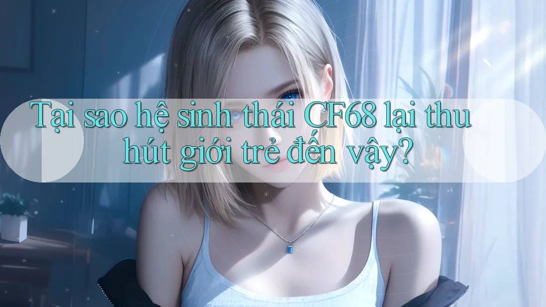 Tại sao hệ sinh thái CF68 lại thu hút giới trẻ đến vậy?