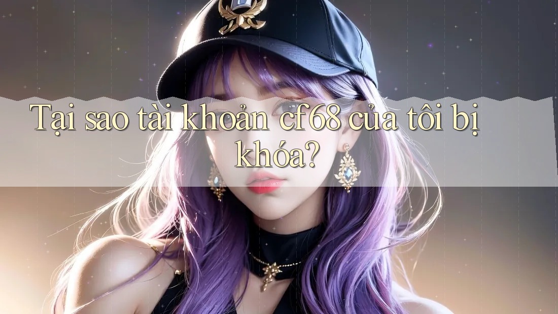 Tại sao tài khoản cf68 của tôi bị khóa?