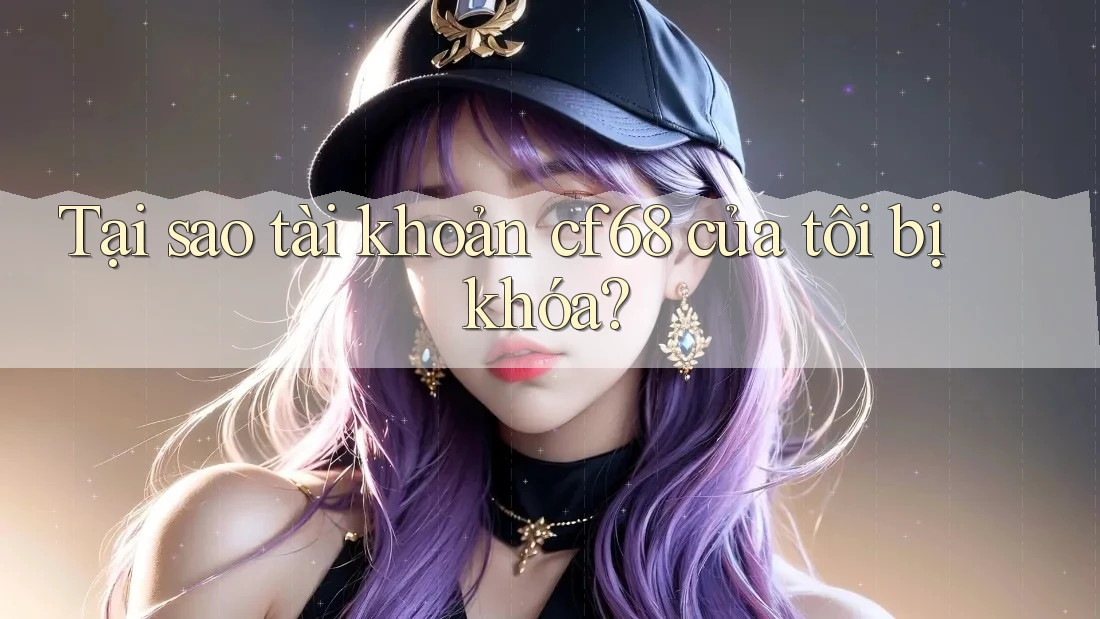 Tại sao tài khoản cf68 của tôi bị khóa?