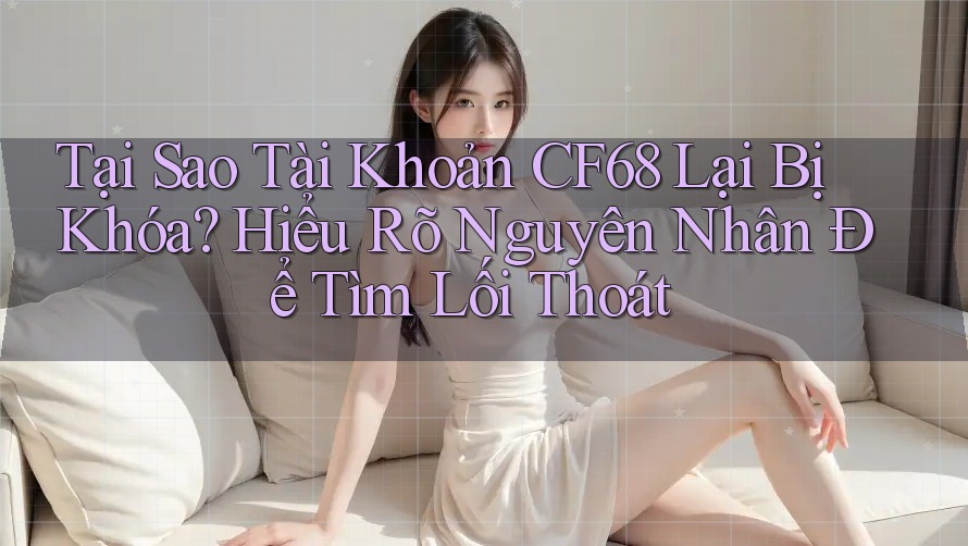 Tại Sao Tài Khoản CF68 Lại Bị Khóa? Hiểu Rõ Nguyên Nhân Để Tìm Lối Thoát Tại Sao Tài Khoản CF68 Lại Bị Khóa? Hiểu Rõ Nguyên Nhân Để Tìm Lối Thoát