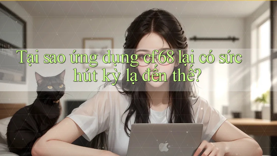 Tại sao ứng dụng cf68 lại có sức hút kỳ lạ đến thế?